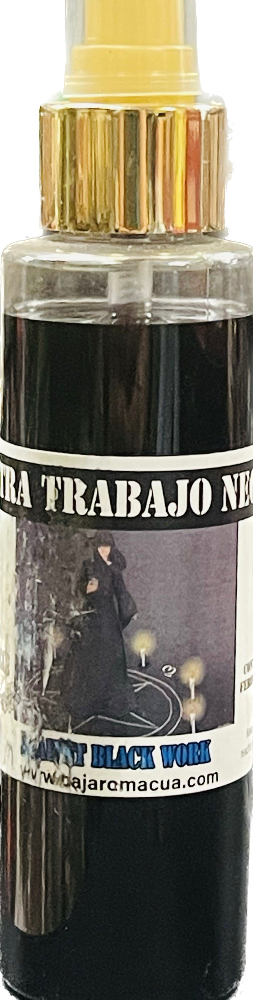 Perfume Tapa Dorada Contra Trabajo Negro