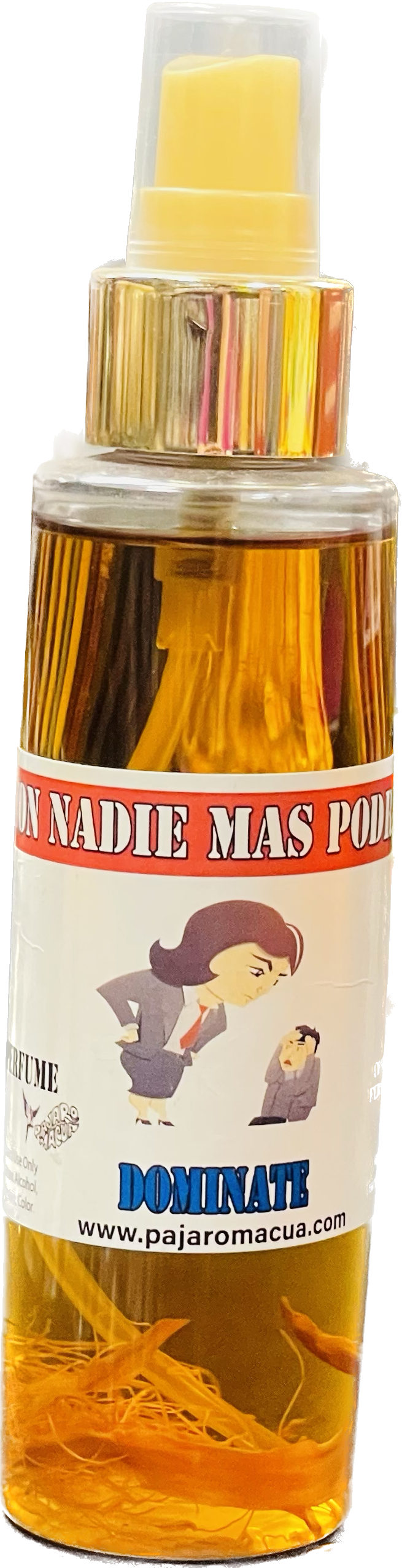 Perfume Tapa Dorada Dominate