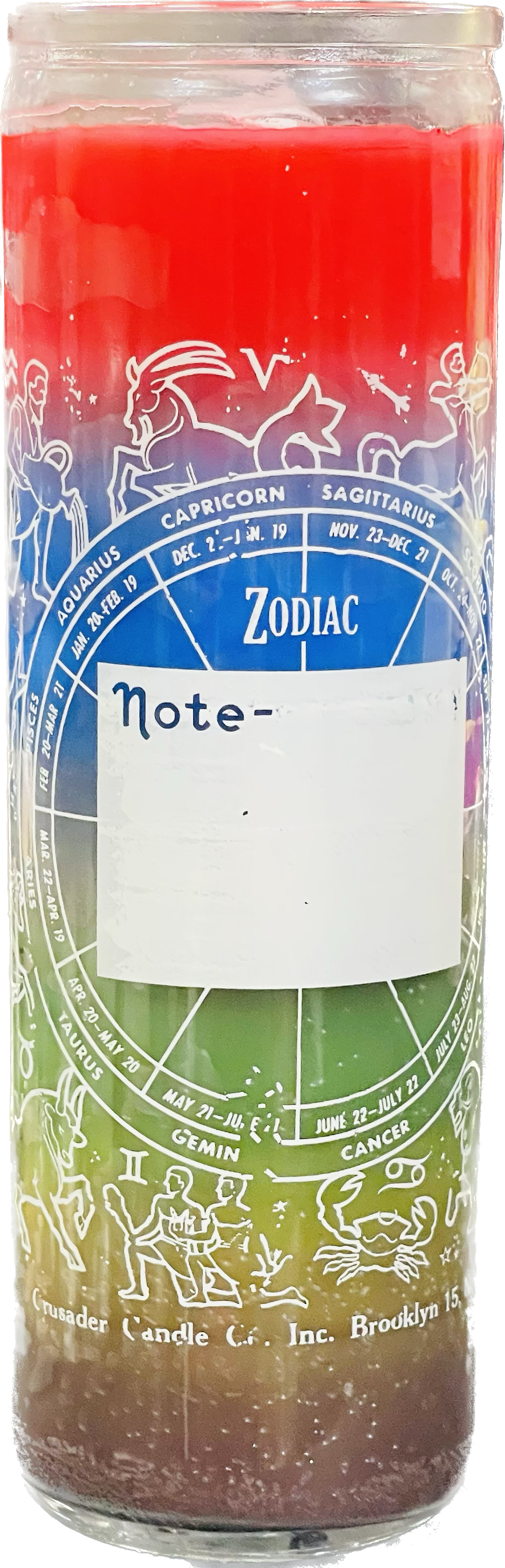 Vela De Zodiaco 7 Colors