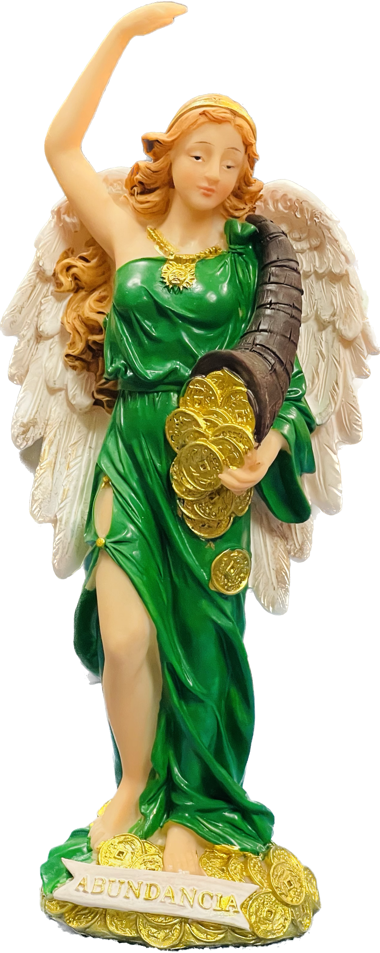 Estatua Angel De La Abundancia 9" Love Gifts