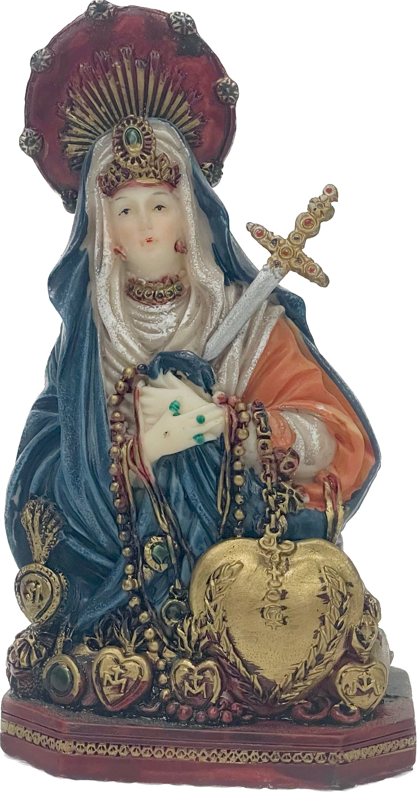 Estatua Virgen Dolorosa / Metrecilli 5"