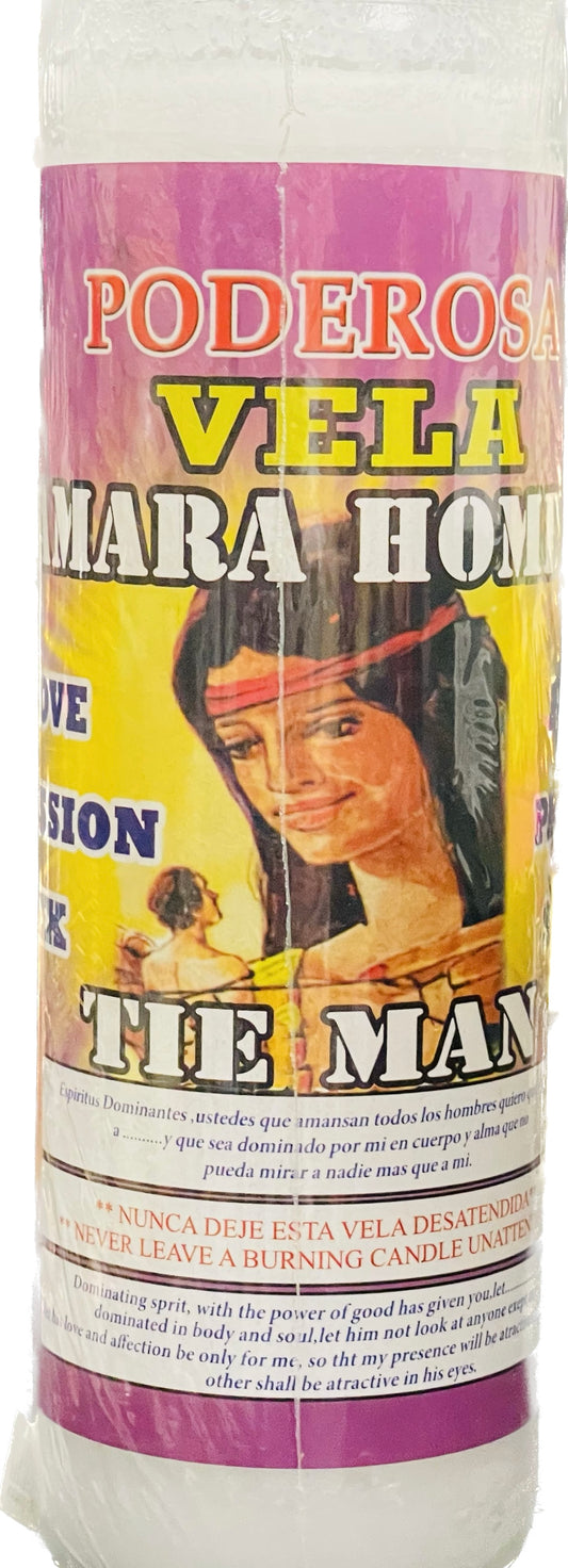 Vela Amarra Hombre Scented