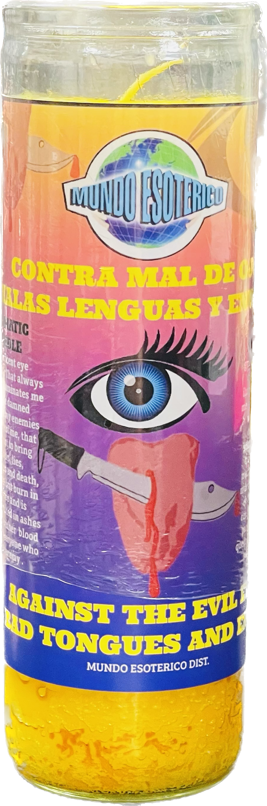 Vela Contra Mal De Ojo Y Malas Lenguas (Scented)