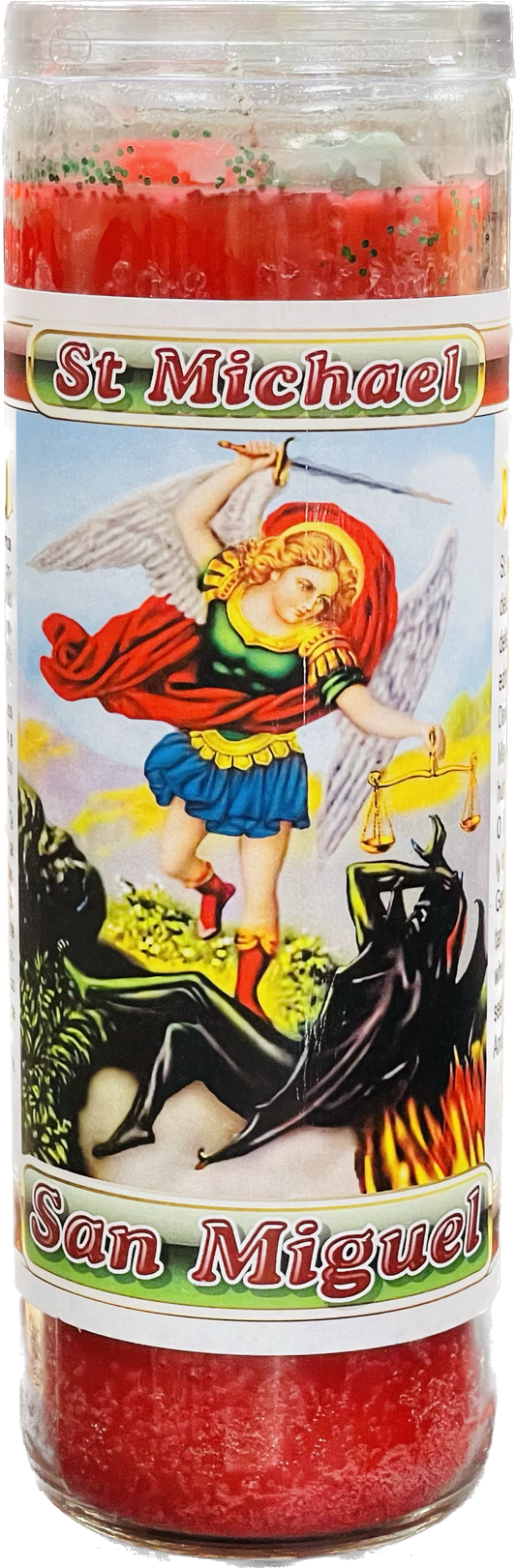 Vela Perfumada San Miguel Roja (Cintron)