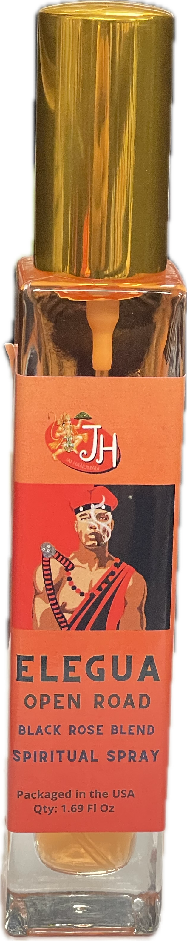 JH Spiritual Spray Elegua Abre Caminos Black Rose Blend