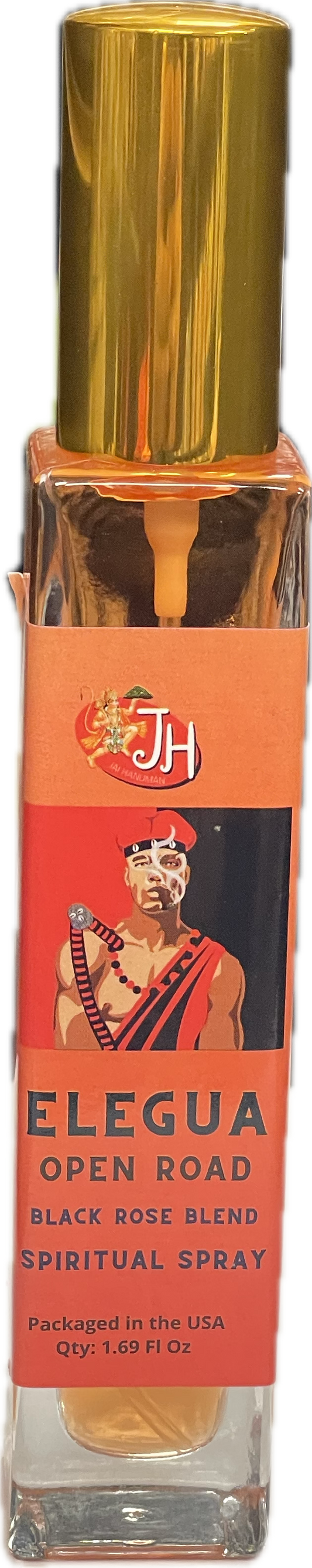 JH Spiritual Spray Elegua Abre Caminos Black Rose Blend