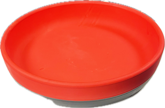 Plato Rojo De Barro Mediano