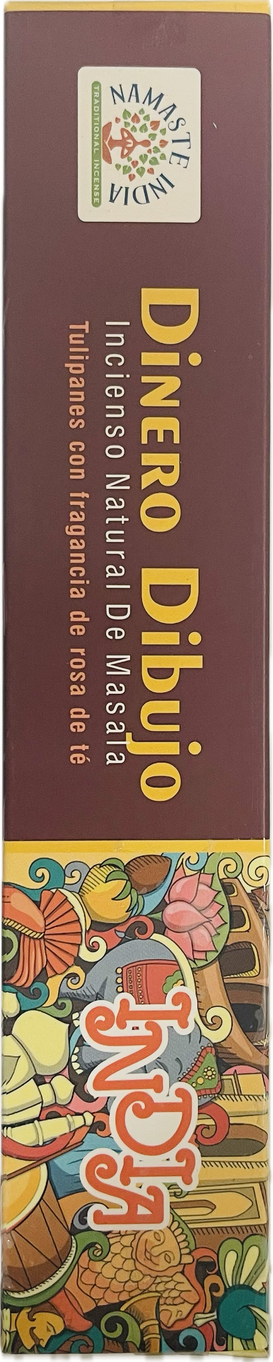 Namaste India Incencio Dinero Dibujo