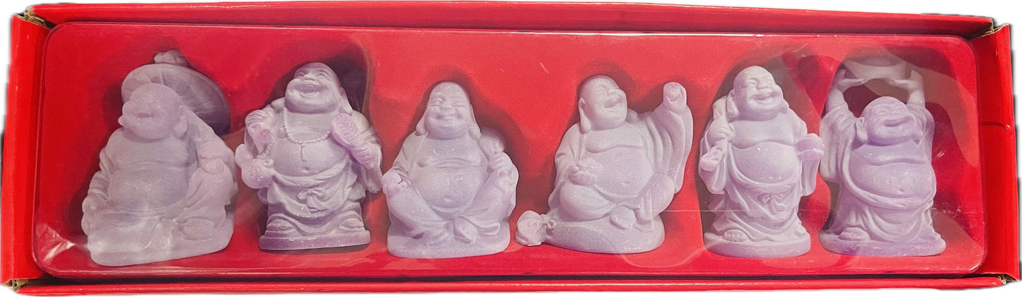 Frosted Acrylic Feng Shui Budhha Purple
