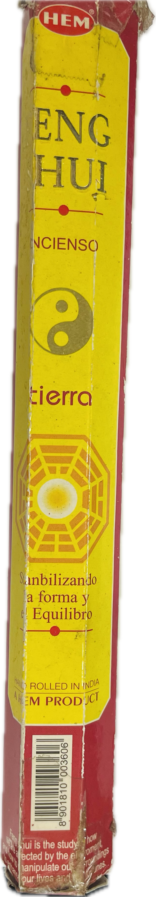 Incencio Varita Feng Shui Tierra