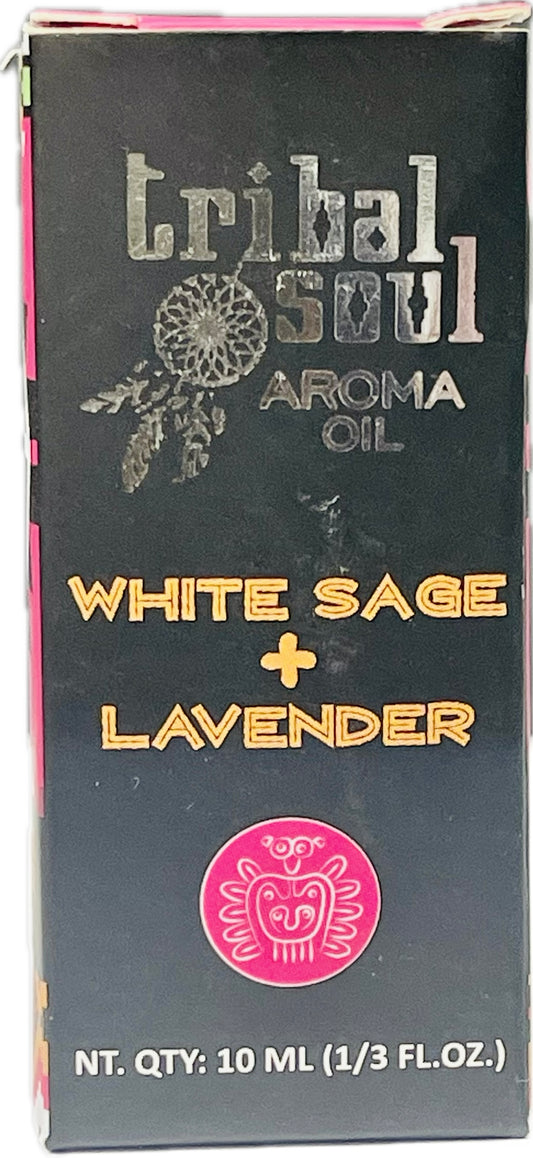 Tribal Soul Aroma Oil White Sage+lavender
