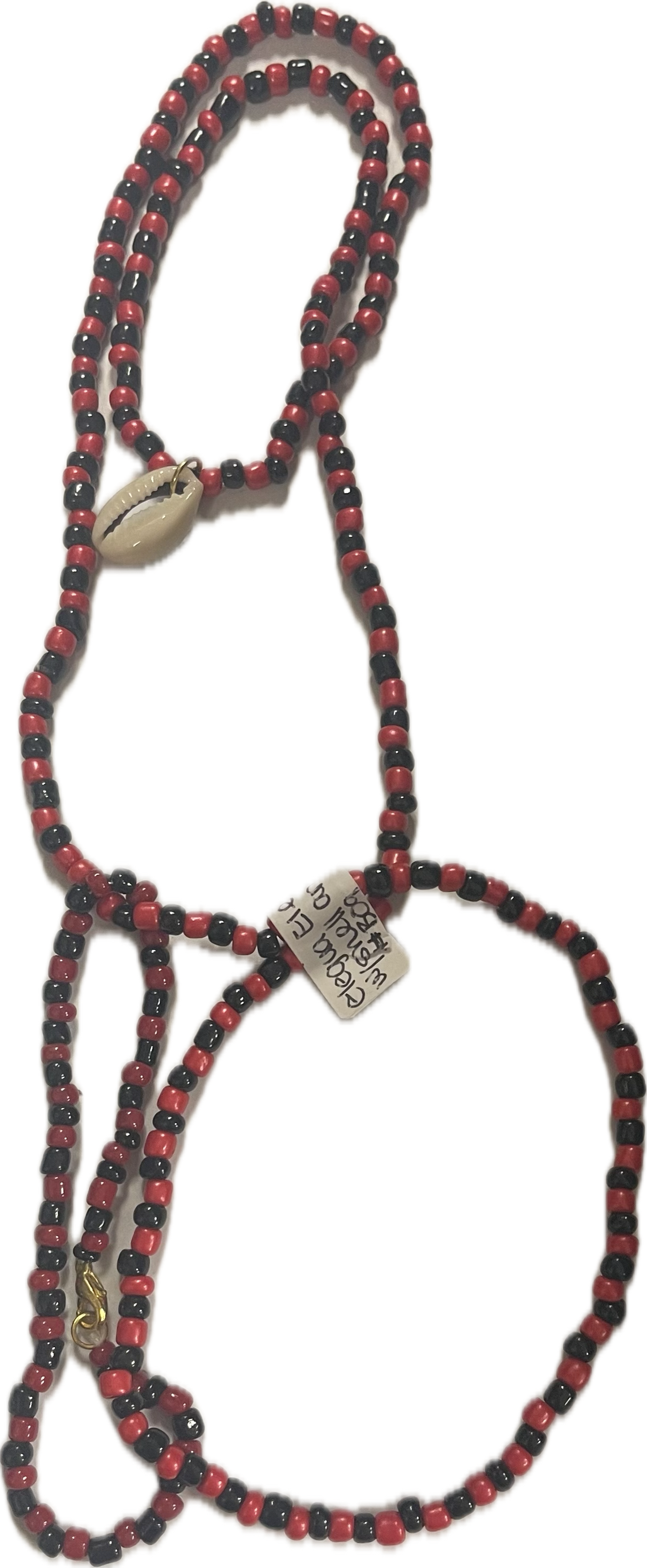 Elegua Eleke Collar With Shell And Bracelet Bo9