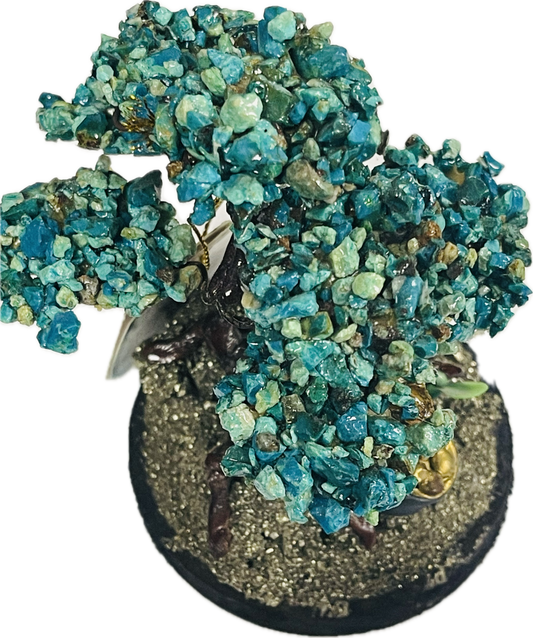 Quartz Tree Chrysocolla #nan0066