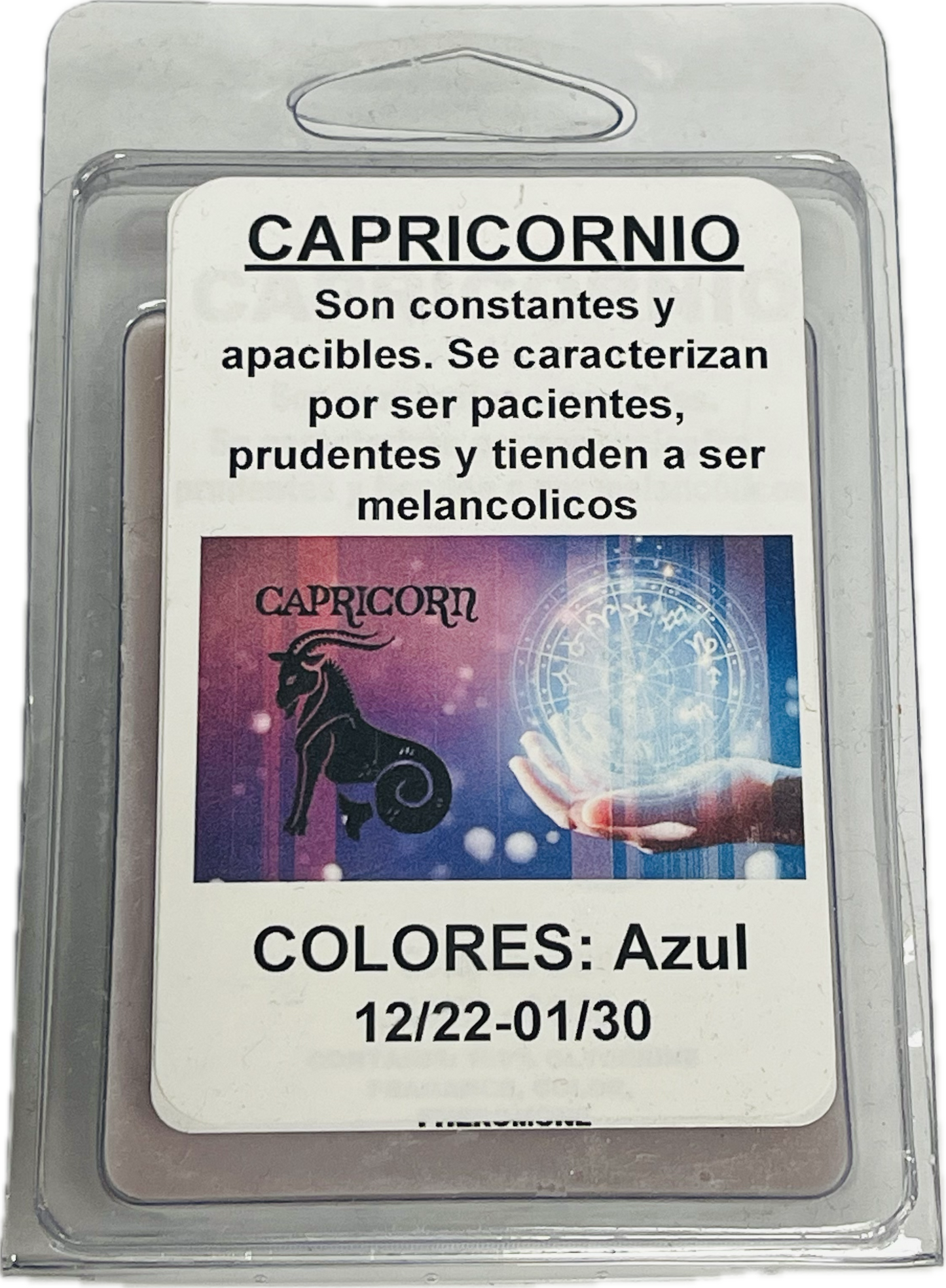 Jabon Glycerina Capricorn Con Quartz