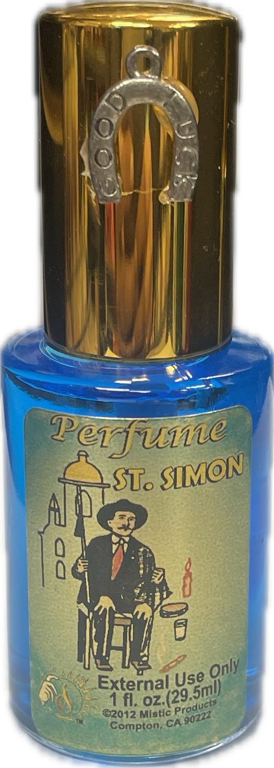 Perfume San Simon Con Amuleto (Blue) Cintron
