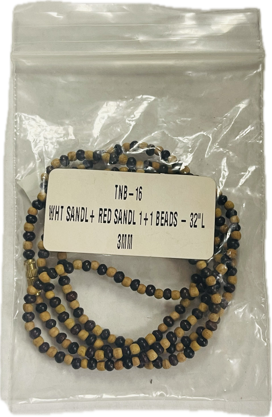 Neck Sandalo White And Red Tnb15