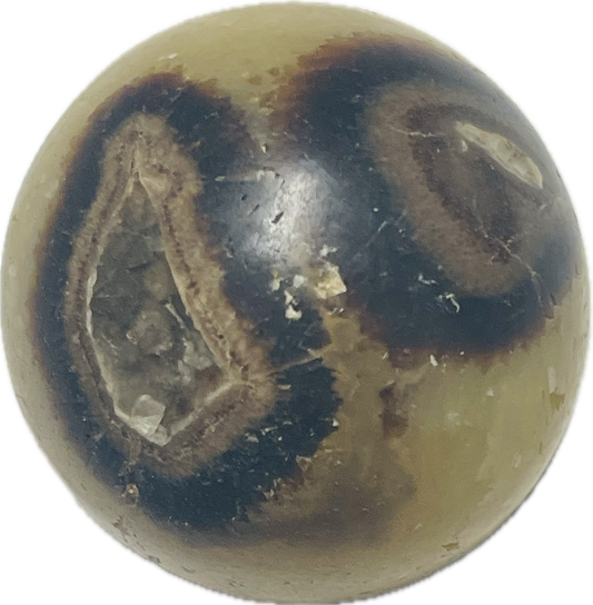 Gold Tigers Eye Crystal Sphere 666