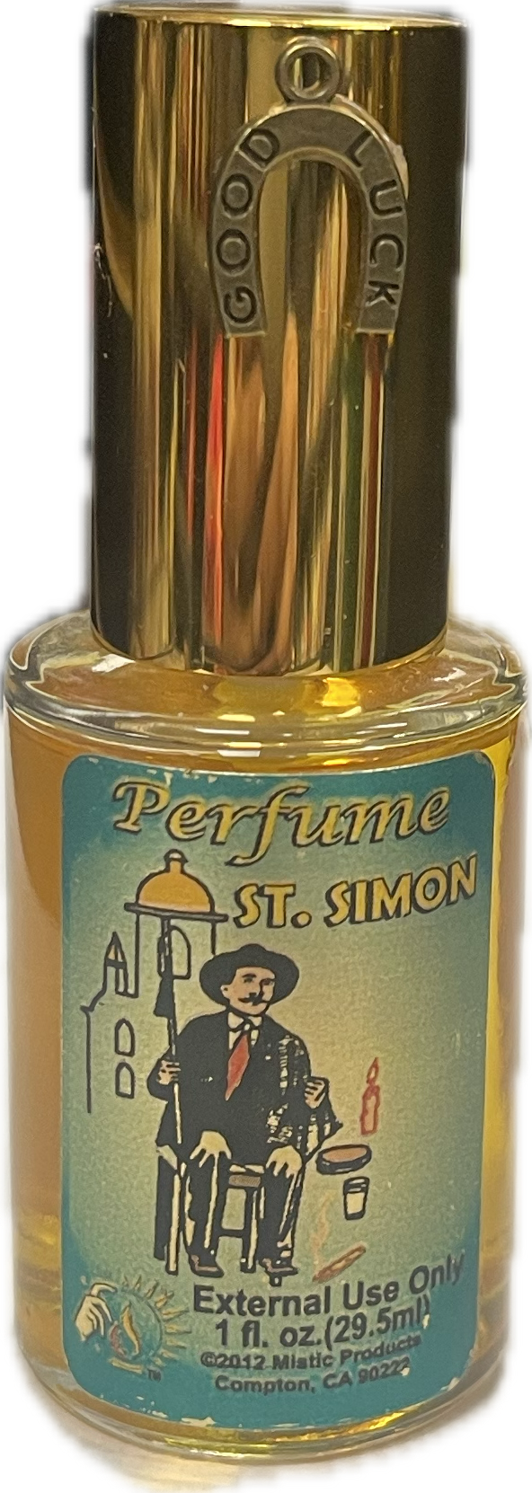 Perfume San Simon Con Amuleto (Yellow) Cintron