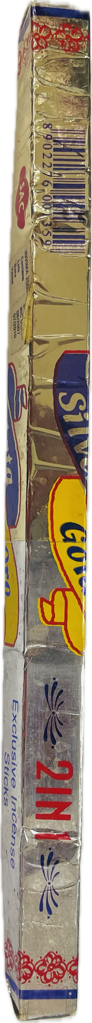 Incencio Varita Silver And Gold Tulasi