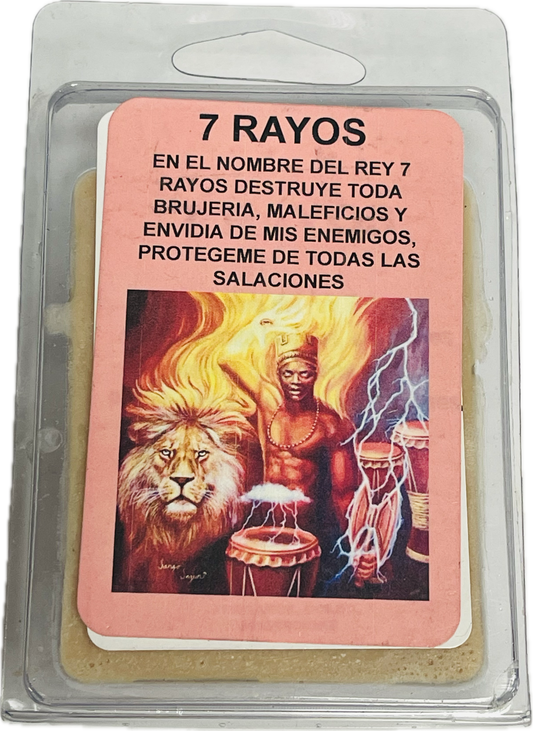 Jabon Glycerina 7 Rayos Con Quarzo