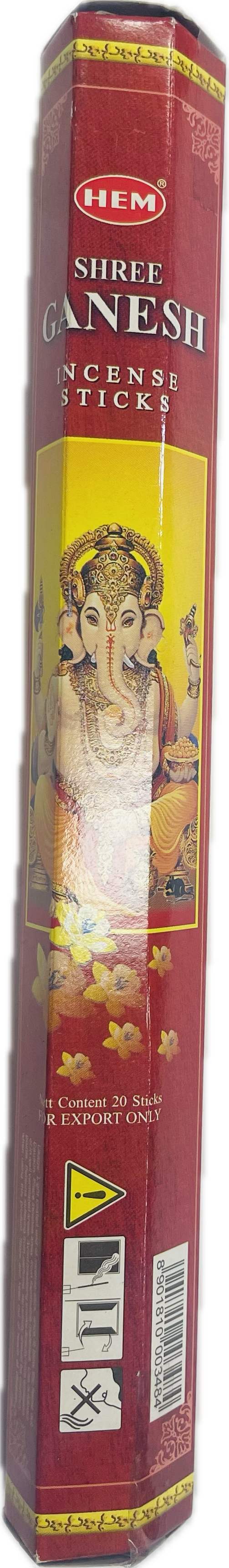 Incienso Varita Shree Ganesh(hem)