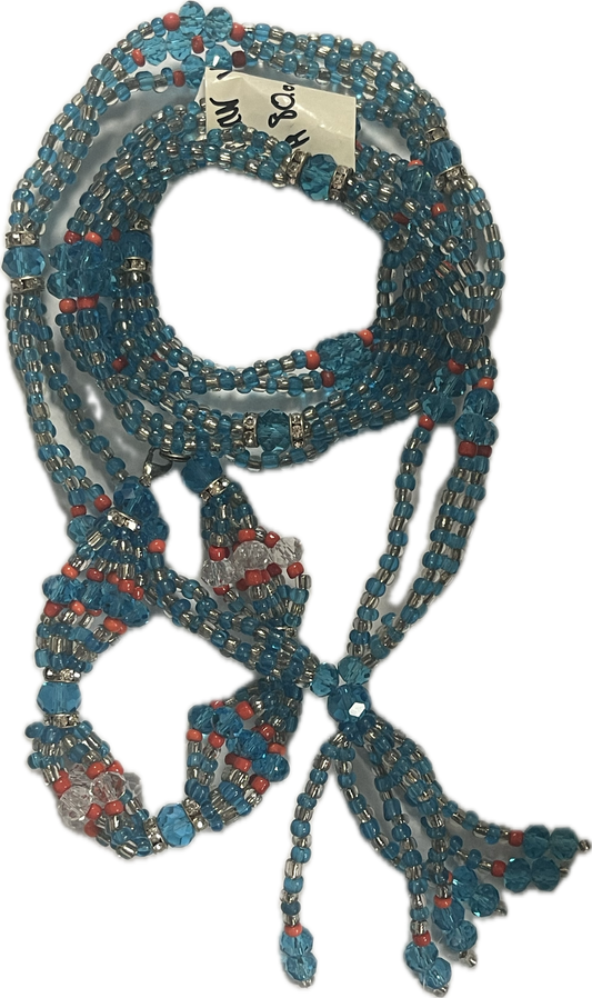 Collar Y Pulsera De Yemaya