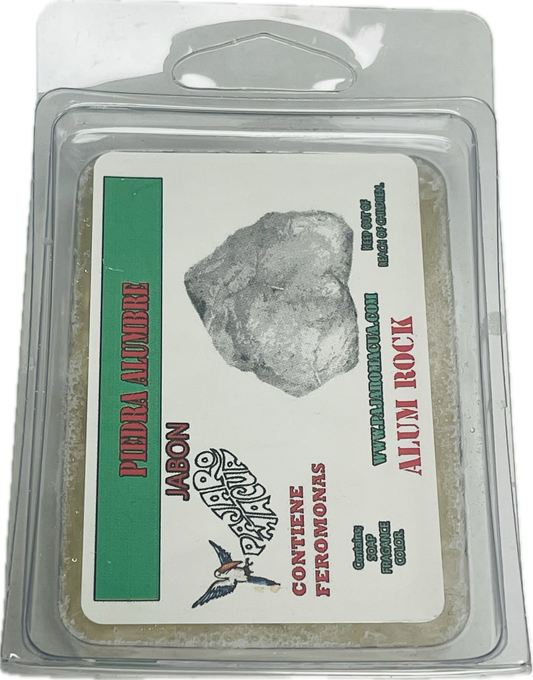 Jabon Glycerina Piedra Alumbre