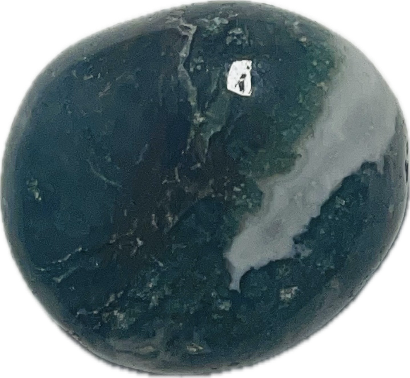 Moss Green Agate Stone Mg323