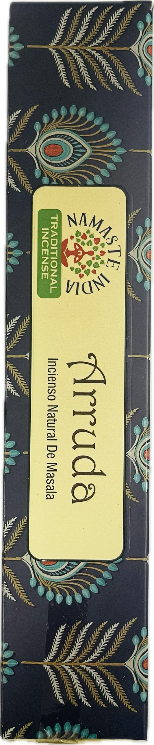 Namaste India Incensio Varita Arruda