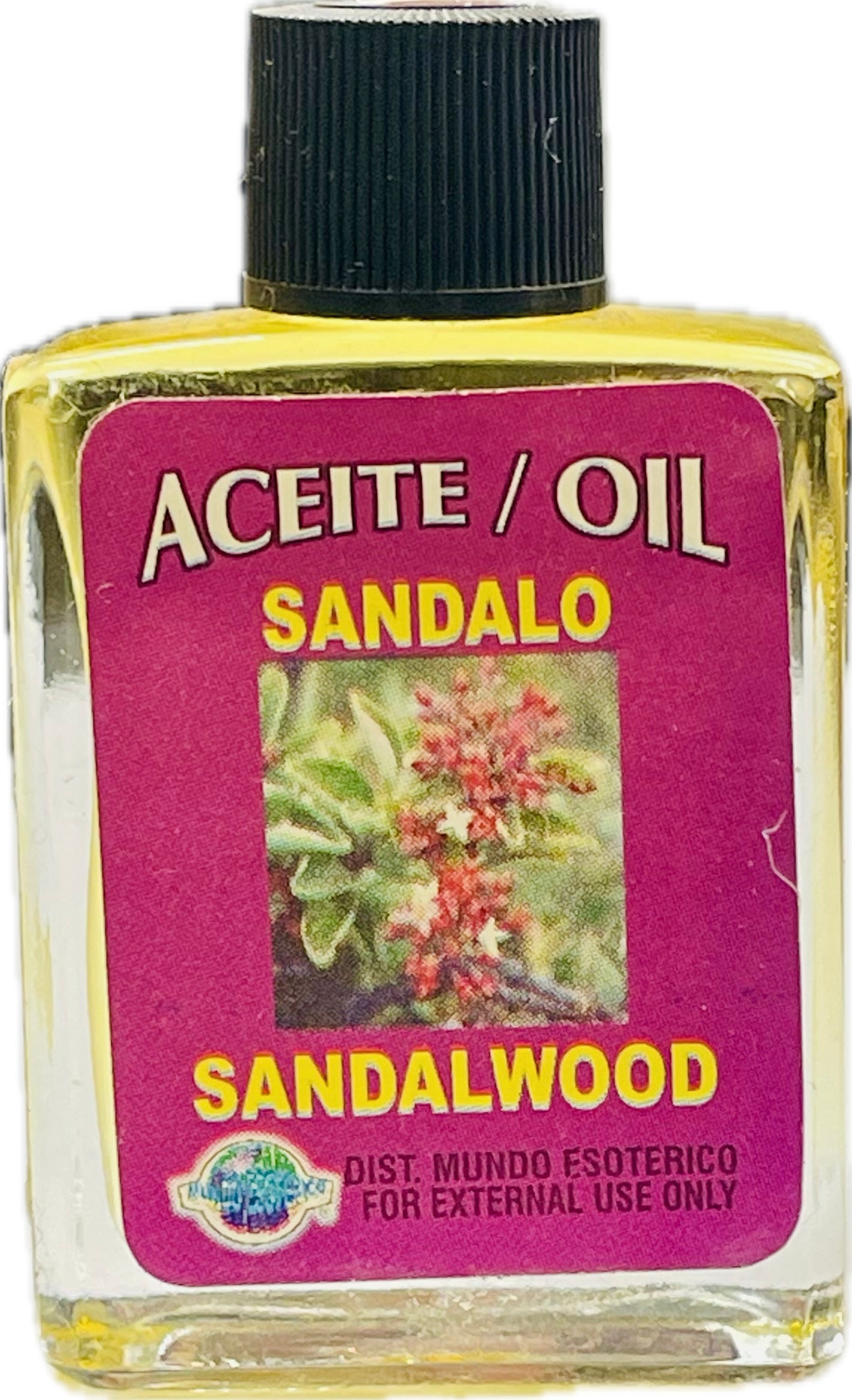 Ac. Sandalo /oil Saldalwood 0.5 onz Bote Cuadrado