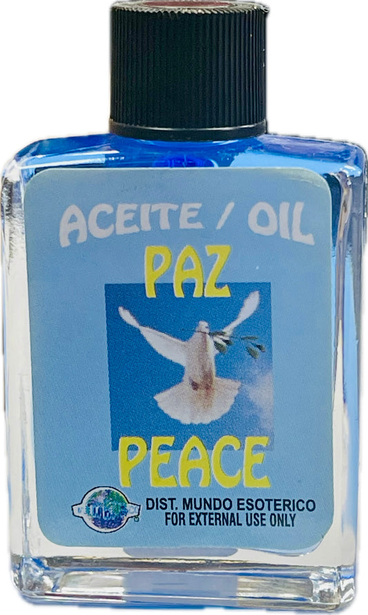 Aceite Paz /Peace Oil  0.5onz Bote Cuadrado