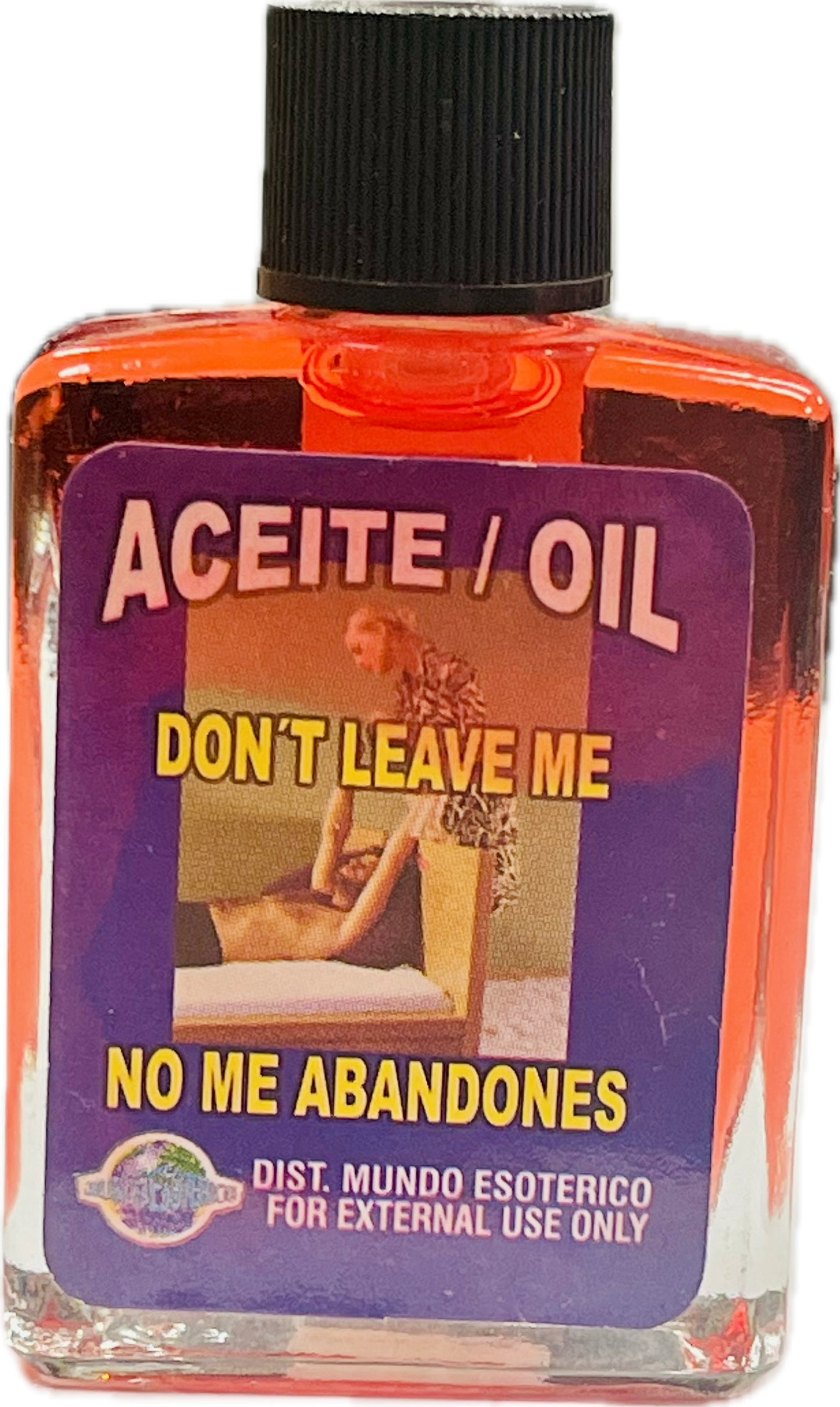 Aceite No Me Abandones 0.5 Onz Bote Cuadrado