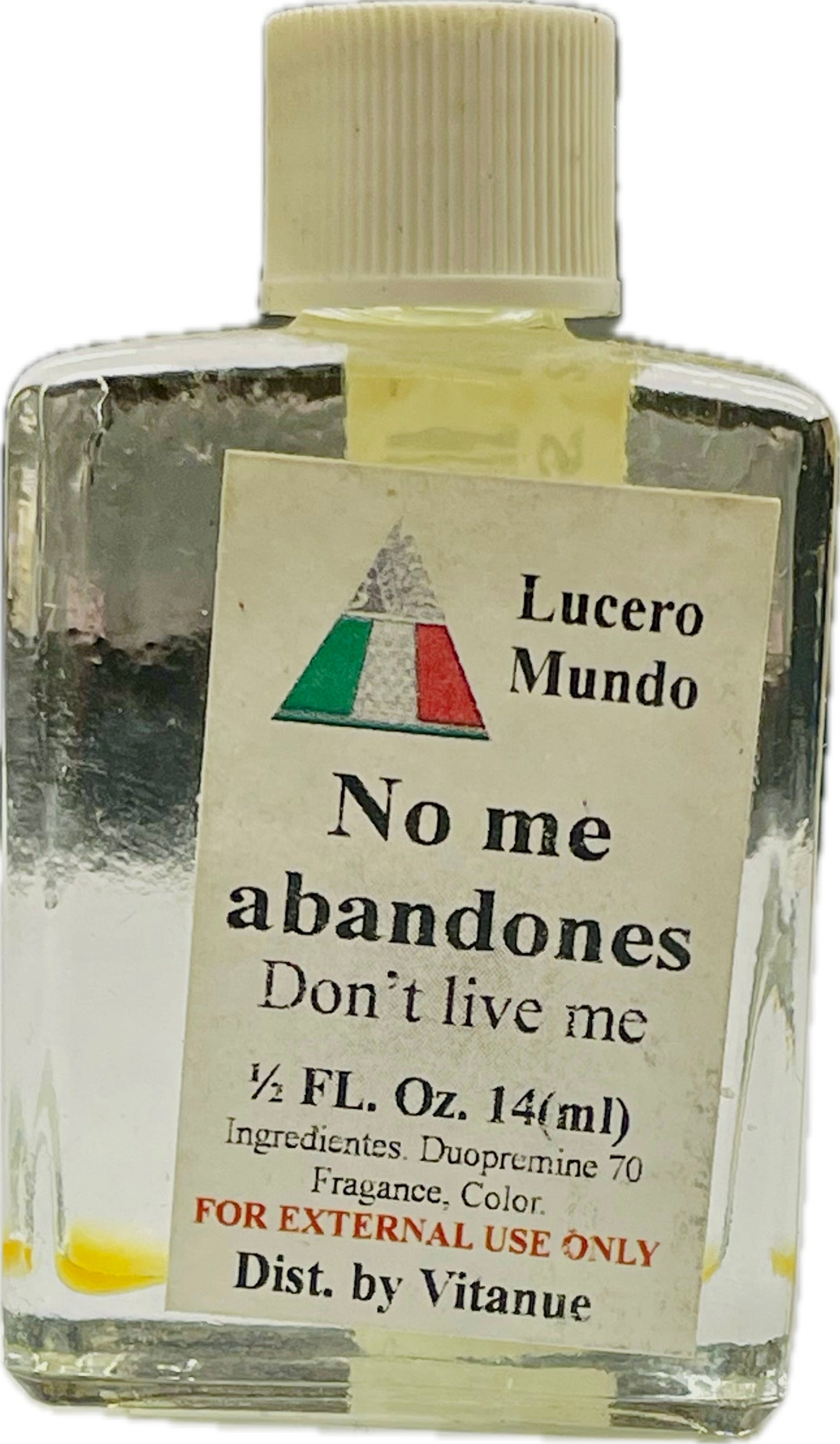 Aceite No Me Abandones 0.5 Onz Bote Cuadrado