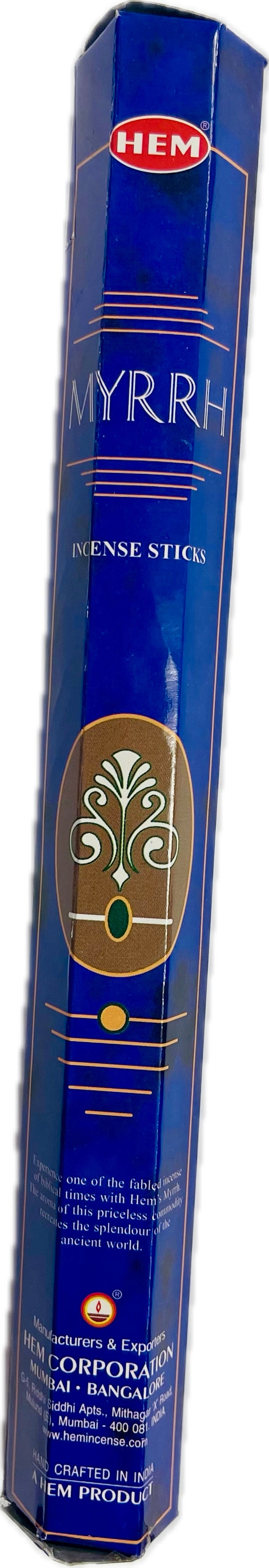 Incienso Varita Myrrh (Hem)