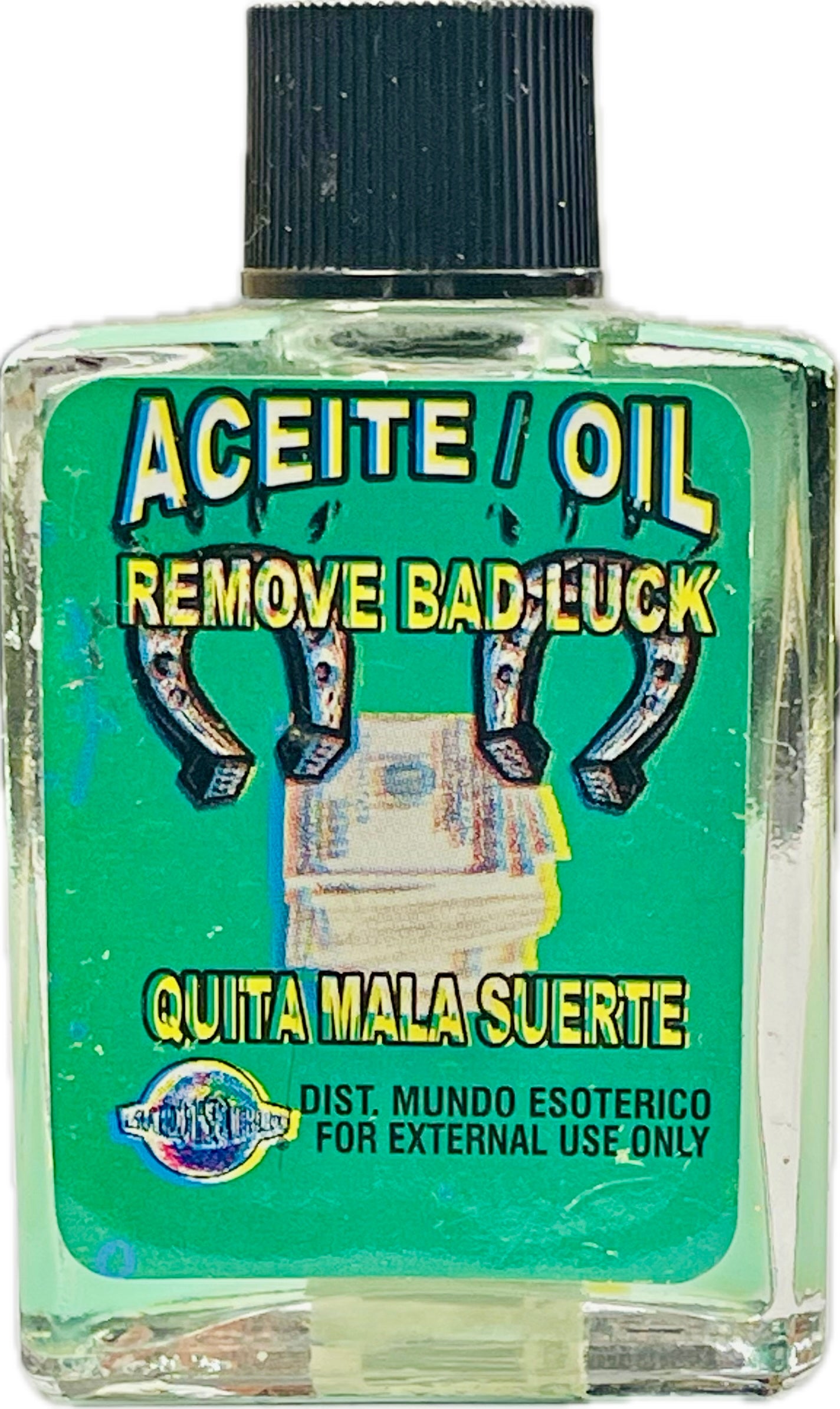 Aceite Quita Mala Suerte 0.5 Onz Bote Cuadrado