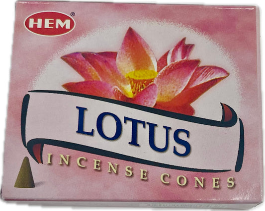 Incenso Cones Lotus