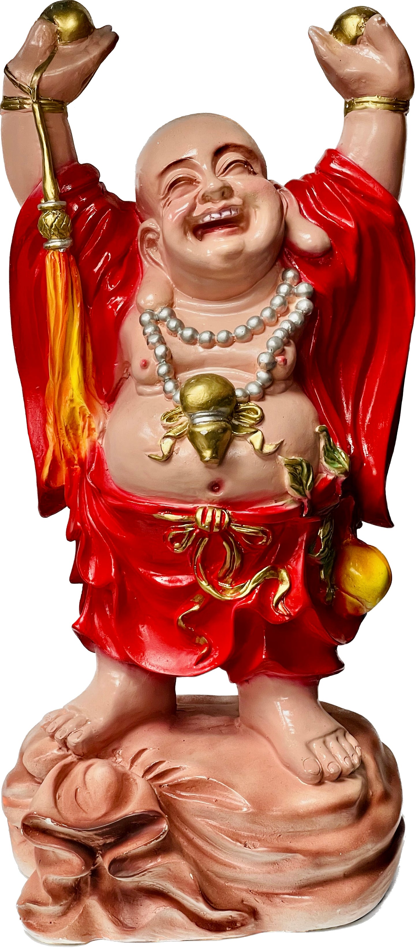 Estatua Del Buda Rojo Cintron