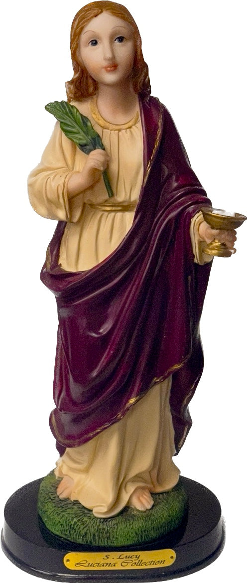 Estatua Santa Lucia 12 Inches