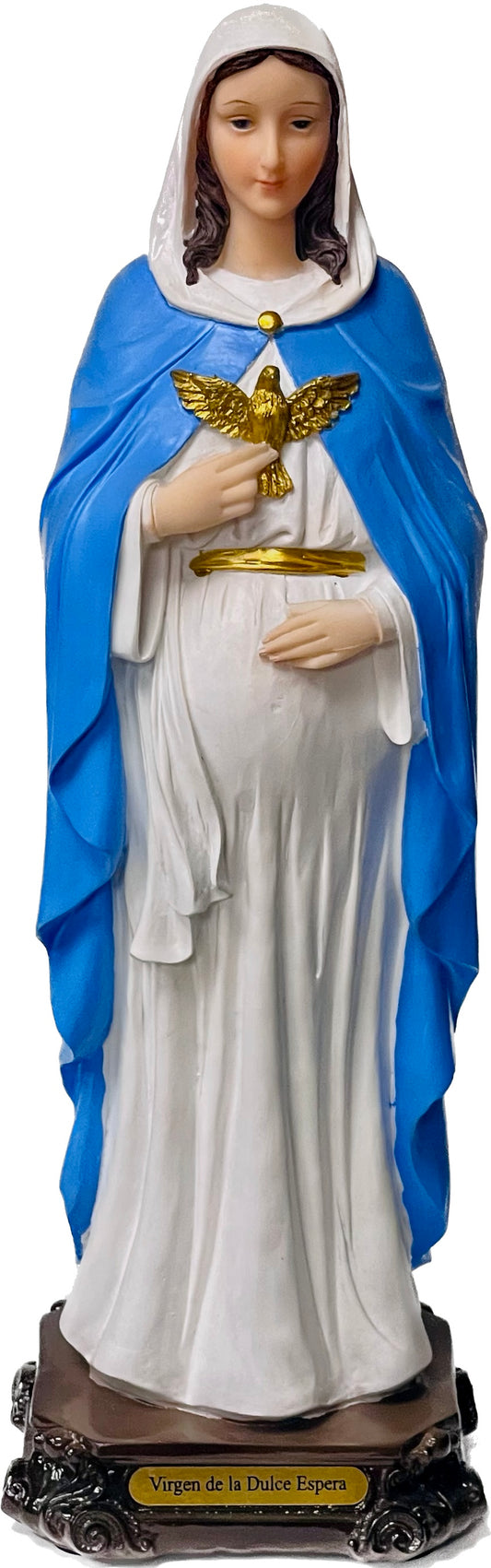 Estatua Virgen De La Dulce Espera 12.5' Inch (Love's Gift)