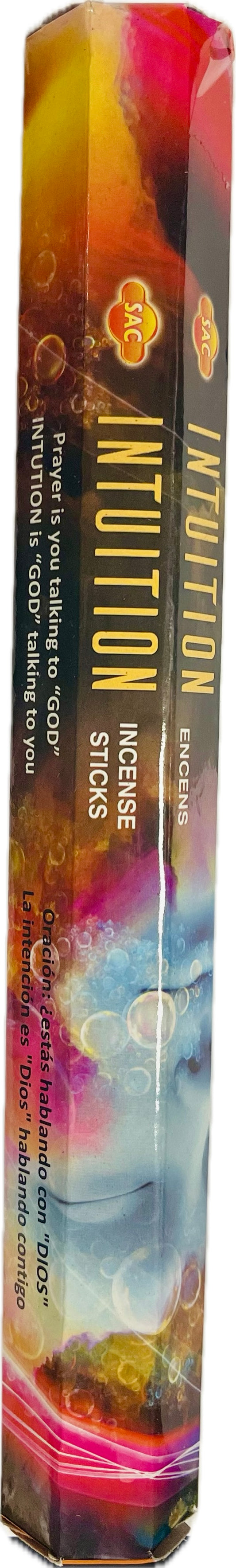 Incienso Intuicion( Sac)