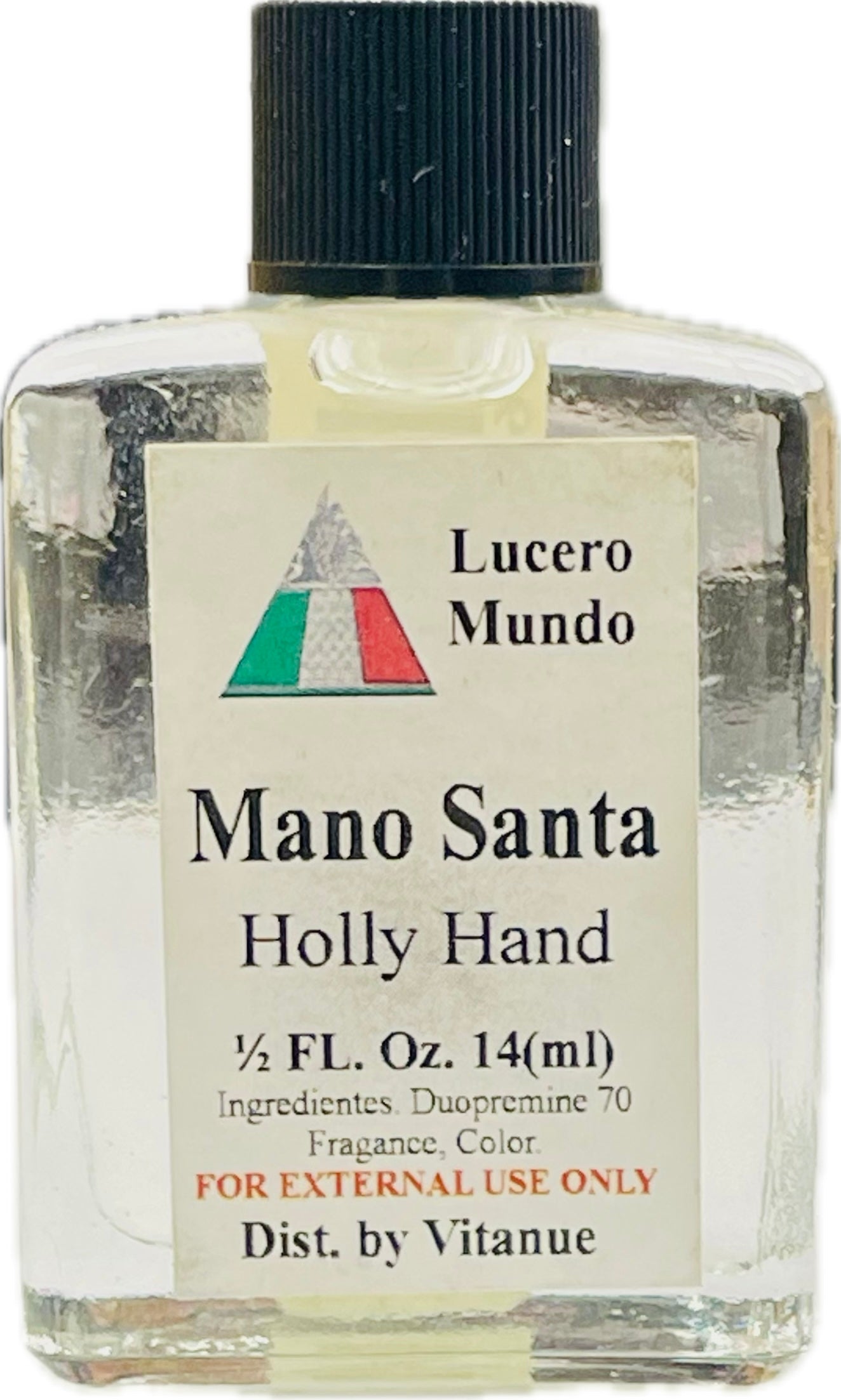 Aceite Mano Santa /holly Hand 0.5 Oz Bote Cuadrado