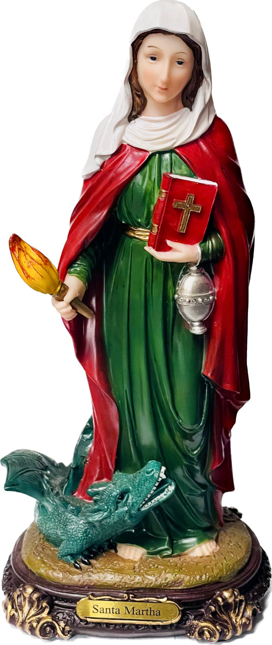 Estatua Santa Marta Betania 12" Love Gifts