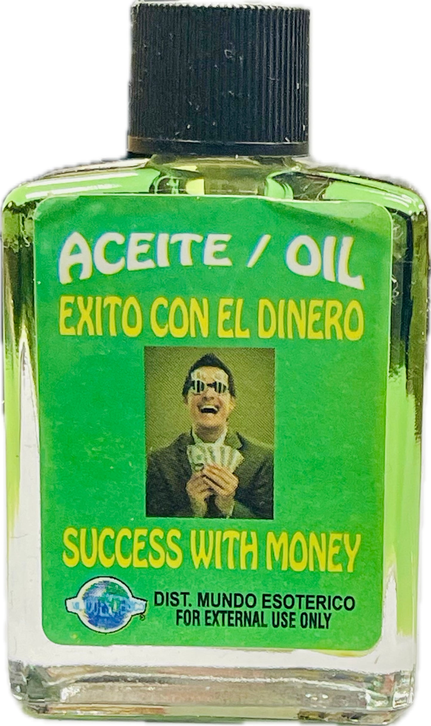 Aceite Exito En El Dinero 0.5 Onz Cuadrado