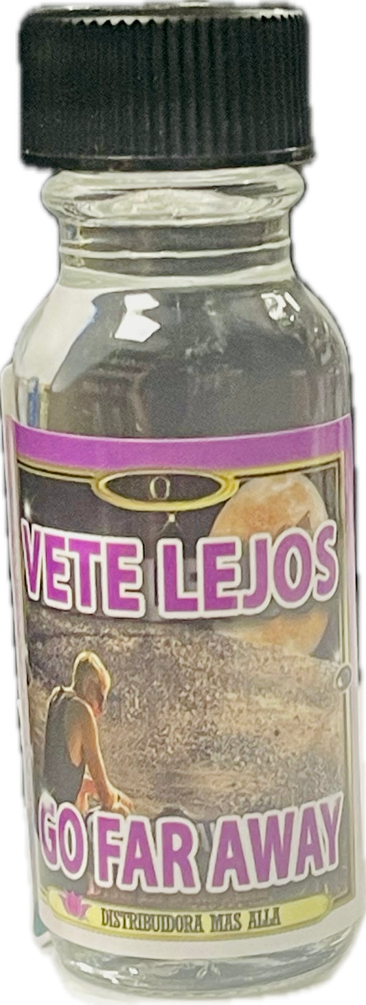 Aceite Vete Lejos /get Out From Here0.5 Oz Bote Cuadrado