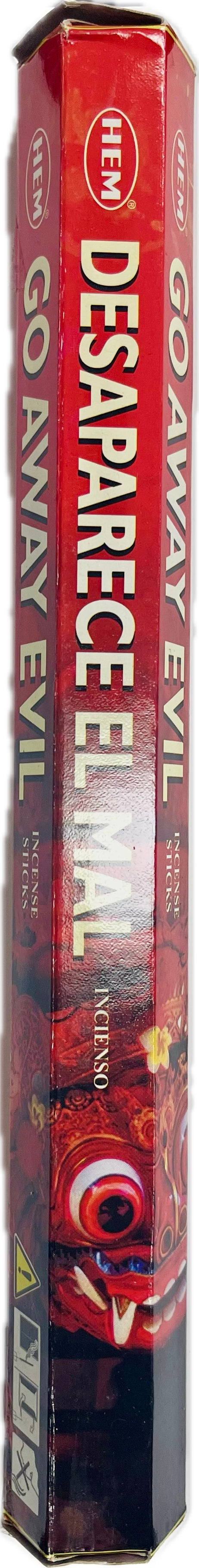 Incienso Go Away Evil (Hem)