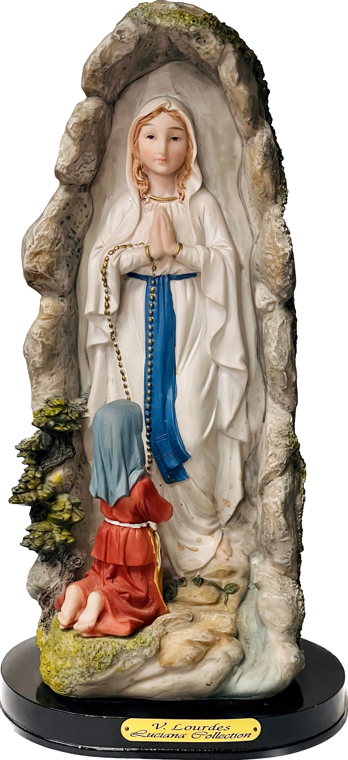 Estatua Virgen De Lourdes 12 Inches En Huerta
