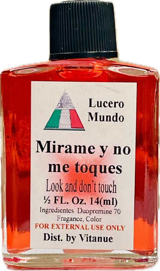 Aceite Mirame Y No Me Toques 0.5 Onz Bote Cuadrado