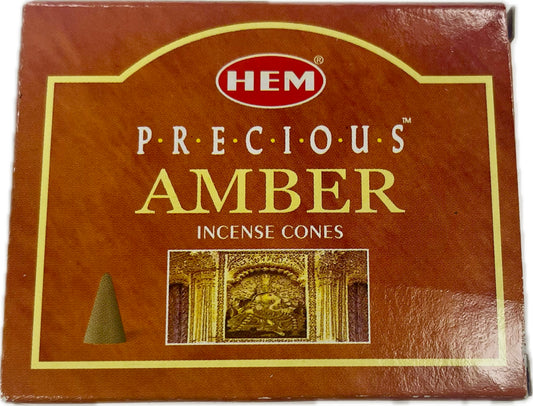 Incenso Cones Amber(hem)
