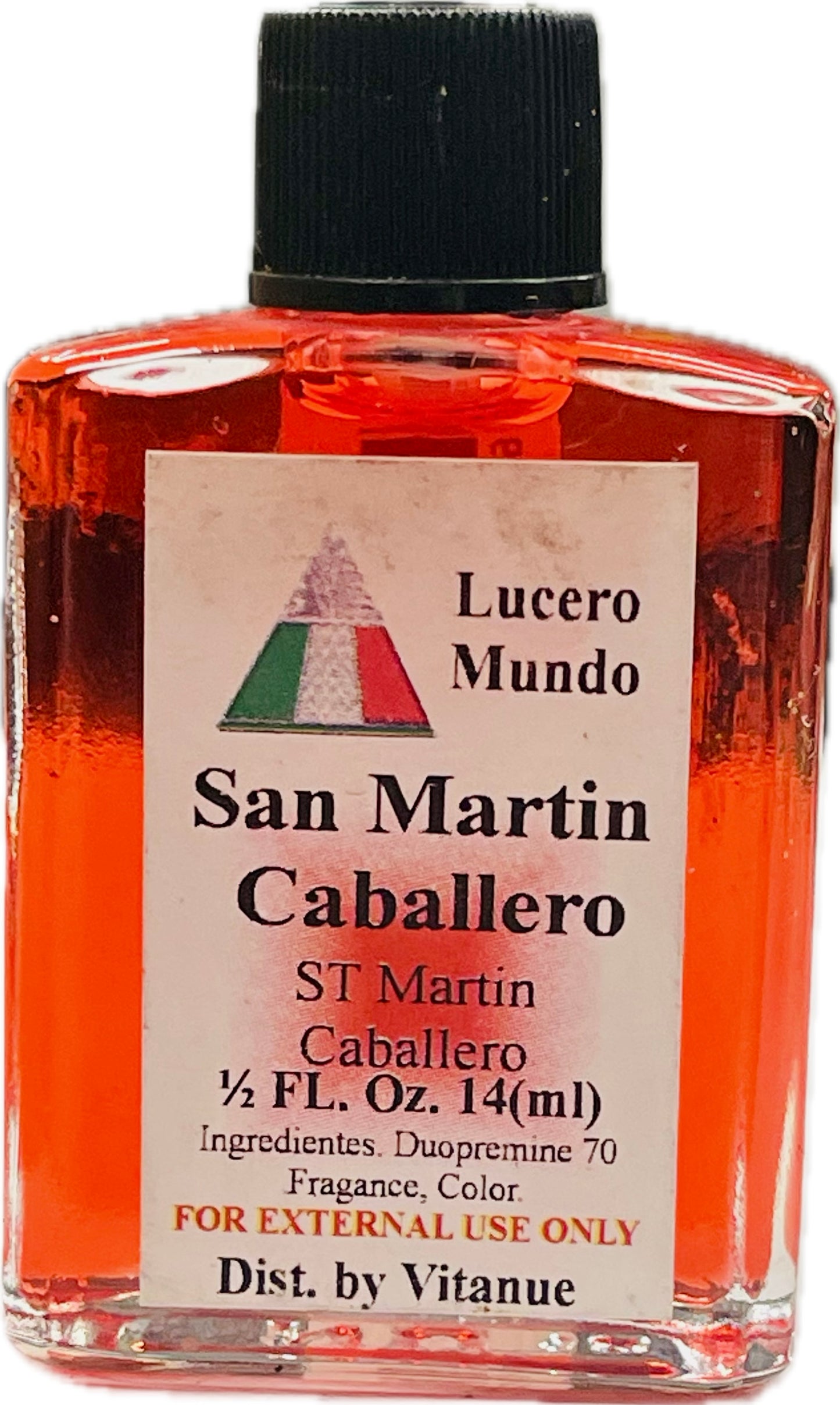 Aceite San Martin Caballero 0.5 Onz Bote Cuadrado