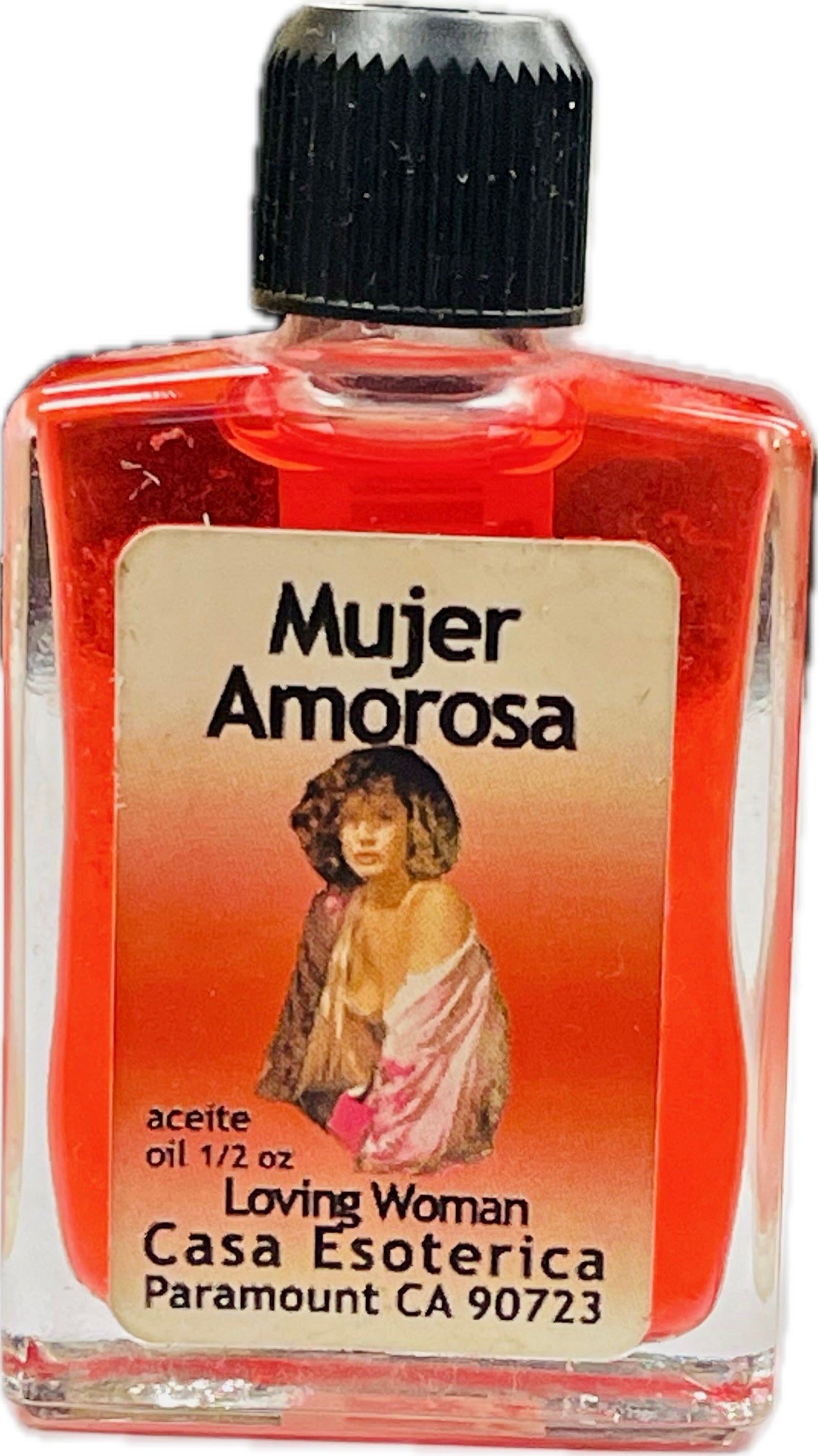 Aceite Mujer Amorosa/loving Women 0.5 Oz Bote Cuadrado